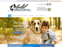 Tablet Screenshot of gratiotanimal.com